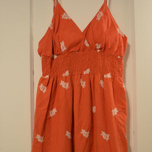 Embroidered summer dress